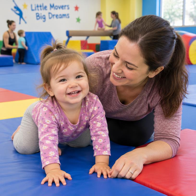 Mommy & Me gymnastics class