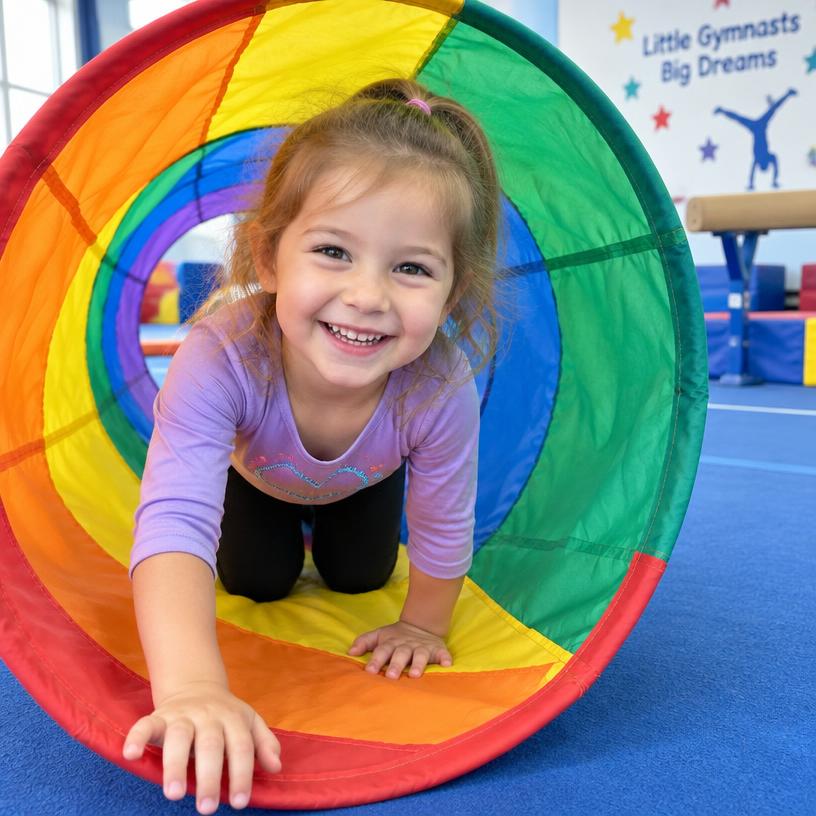 Preschool gymnastics class